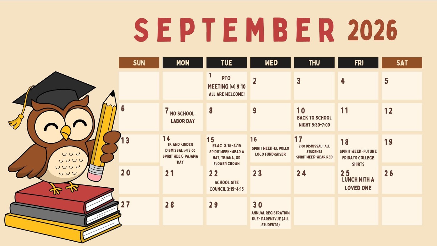 September 2026 calendar